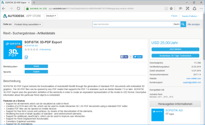 SOFiSTiK 3D-PDF Export
